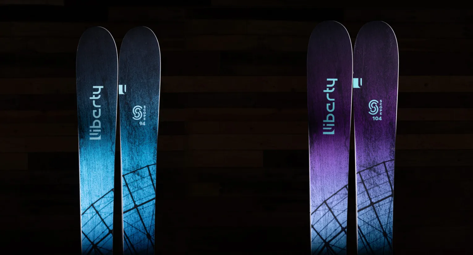 2025 Liberty Scope 94 & Scope 104 Ski Review - Studio Shot 1