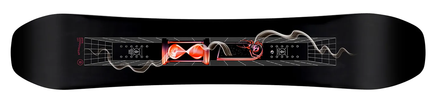2024 ride shadowban snowboard the snowboard responds well to the rider[s movements 2024 SNOWBOARD TEST | RIDE