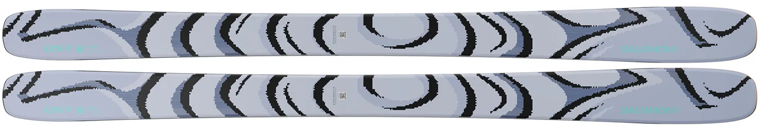 2026 Salomon QST Collection Introduction and First Impressions - 2026 Salomon QST 100 Cosmic Sky Ski Graphics
