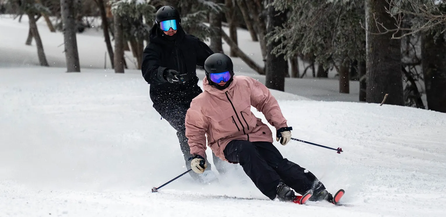 2026 Kastle MX88 On Snow Ski Review - Jeff Action Shot