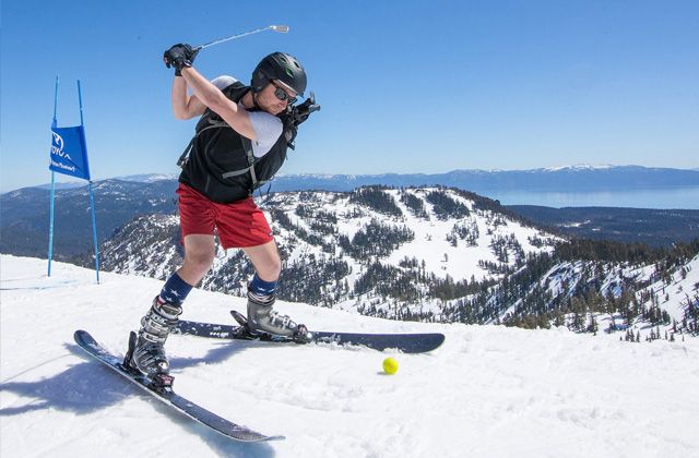 Top Five Fridays May 3, 2024: Palisades Tahoe Snow Golf Tournament Image