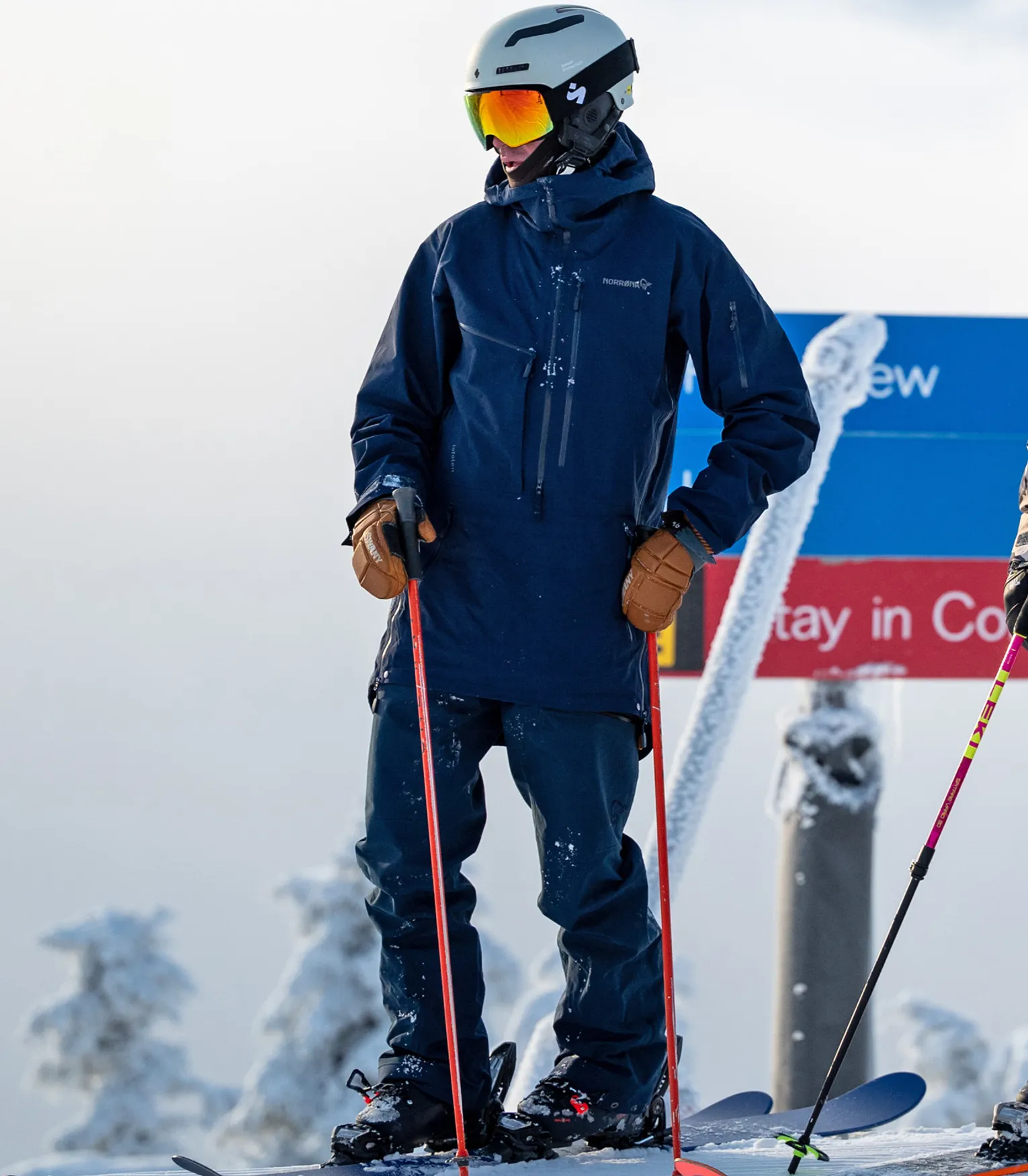 Norrona Lofoten Anorak Jacket & Tamok Bibs - Outerwear Kit Review - Oversized Kit Shot