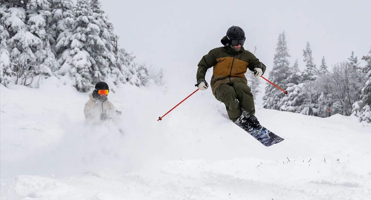 2025 Atomic Bent 100 Ski Review - Action Shot 1