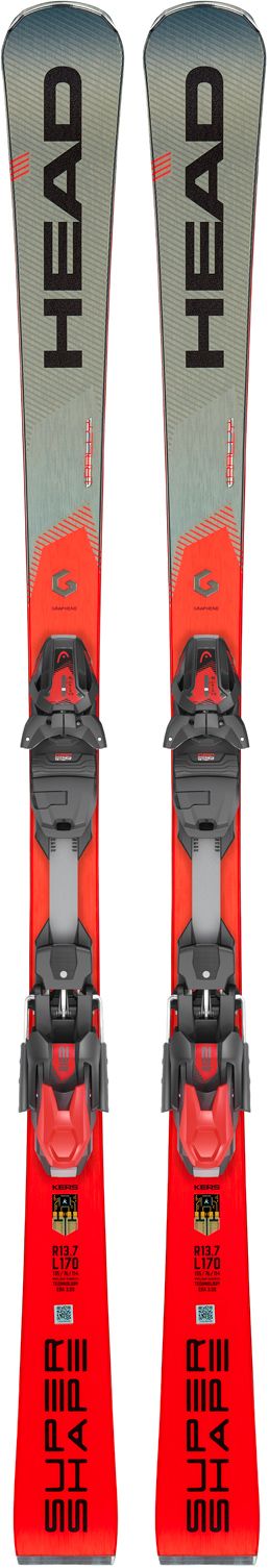 スキー HEAD i.SUPERSHAPE RALLY 163cm HEAD Supershape i.Rally 163 cm Ski + HEAD PRX 12 Bindings