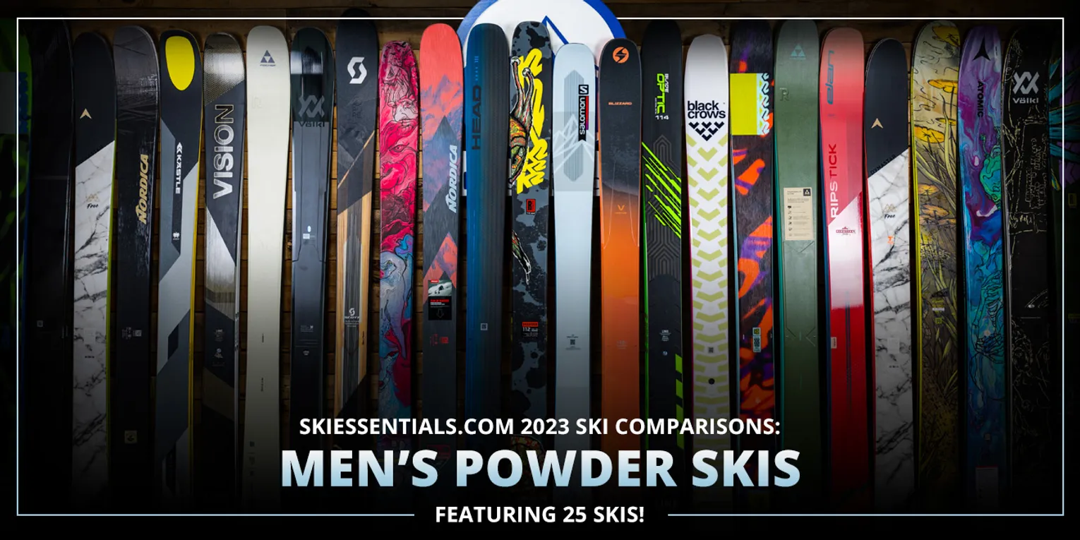 2023 SKI COMPARISONS: MEN'S POWDER SKI GUIDE