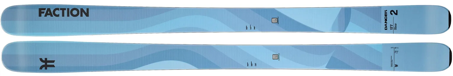 2025 Faction Dancer 2 Skis - 2025 Faction Dancer 2 Ski Graphics

