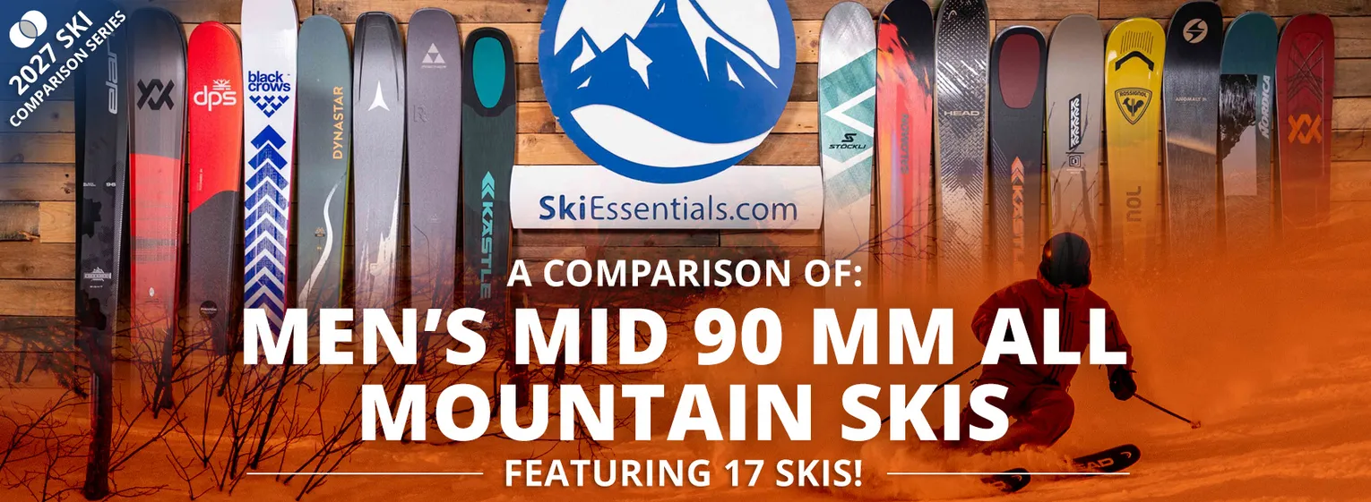 2027 Men's Mid 90 mm All Mountain Ski Comparison - Lead Image