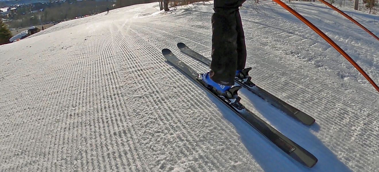 2021 Salomon Stance 96 Ski Review: Wide Action Image 2