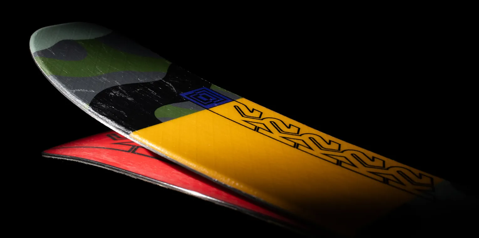 2024 K2 Mindbender 106C Ski Review - Top Sheet Closeup 1