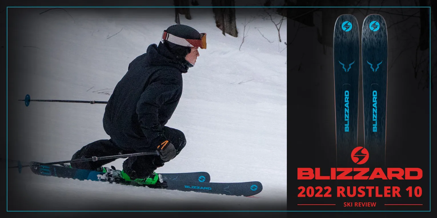 2022 BLIZZARD RUSTLER 10 SKI REVIEW