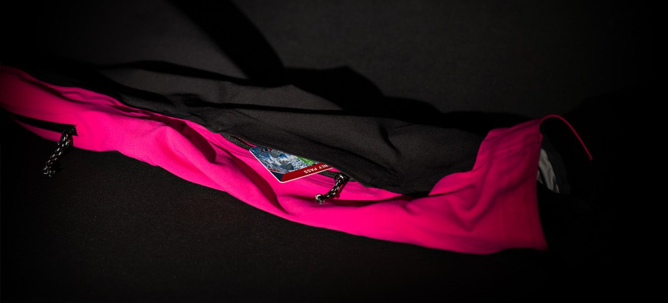 Strafe Nomad Jacket and Bibs: Sleeve Closeup