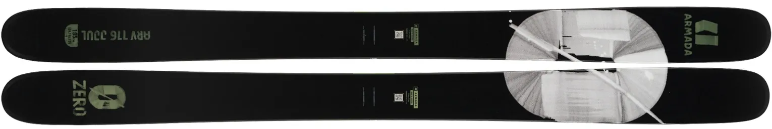 2025 Armada ARV 116 JJ UL Skis - 2025 Armada ARV 116 JJ UL Ski Graphics


