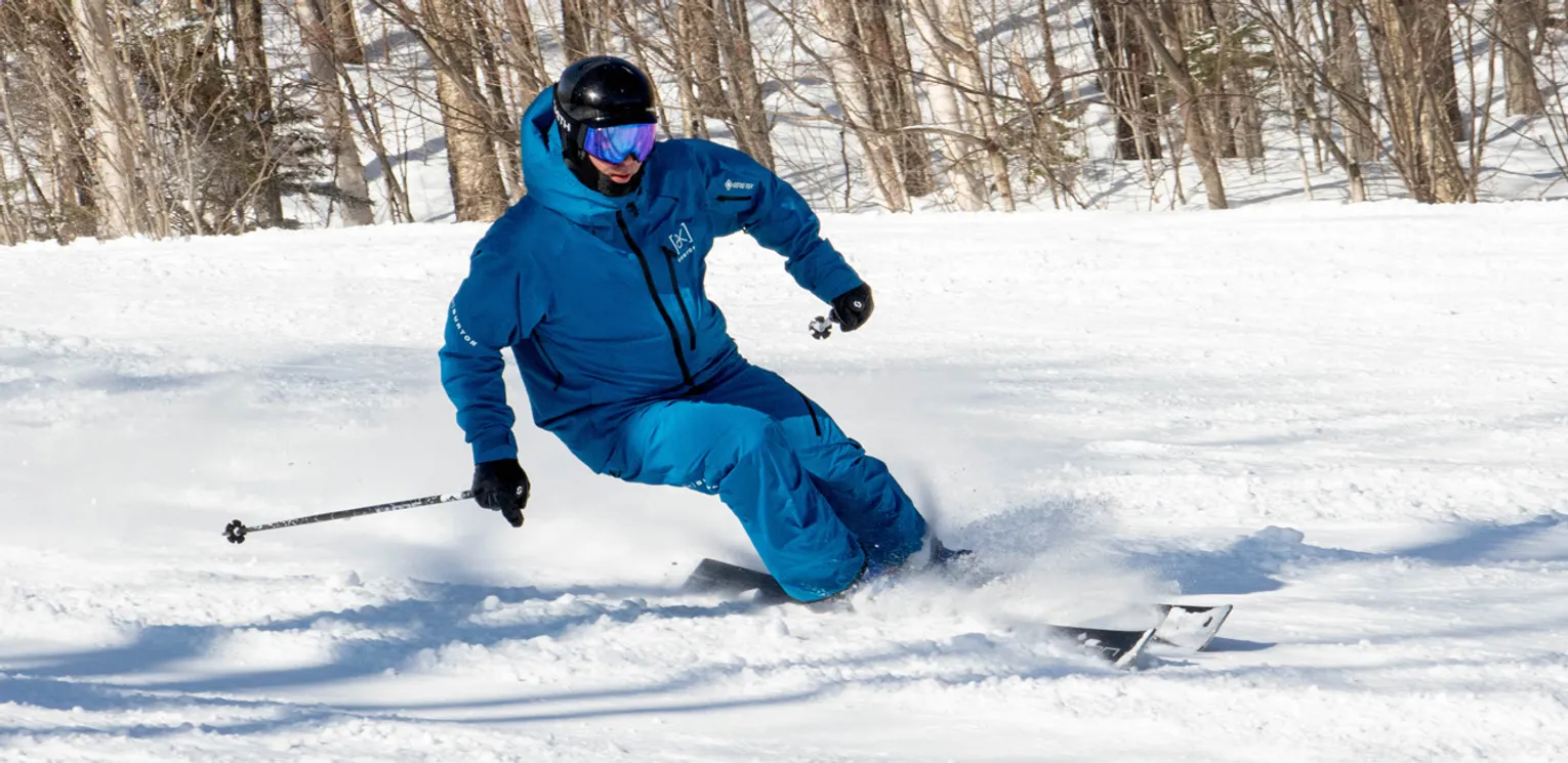 2027 Elan ACE SC11+ Ski Review - Action Shot 2