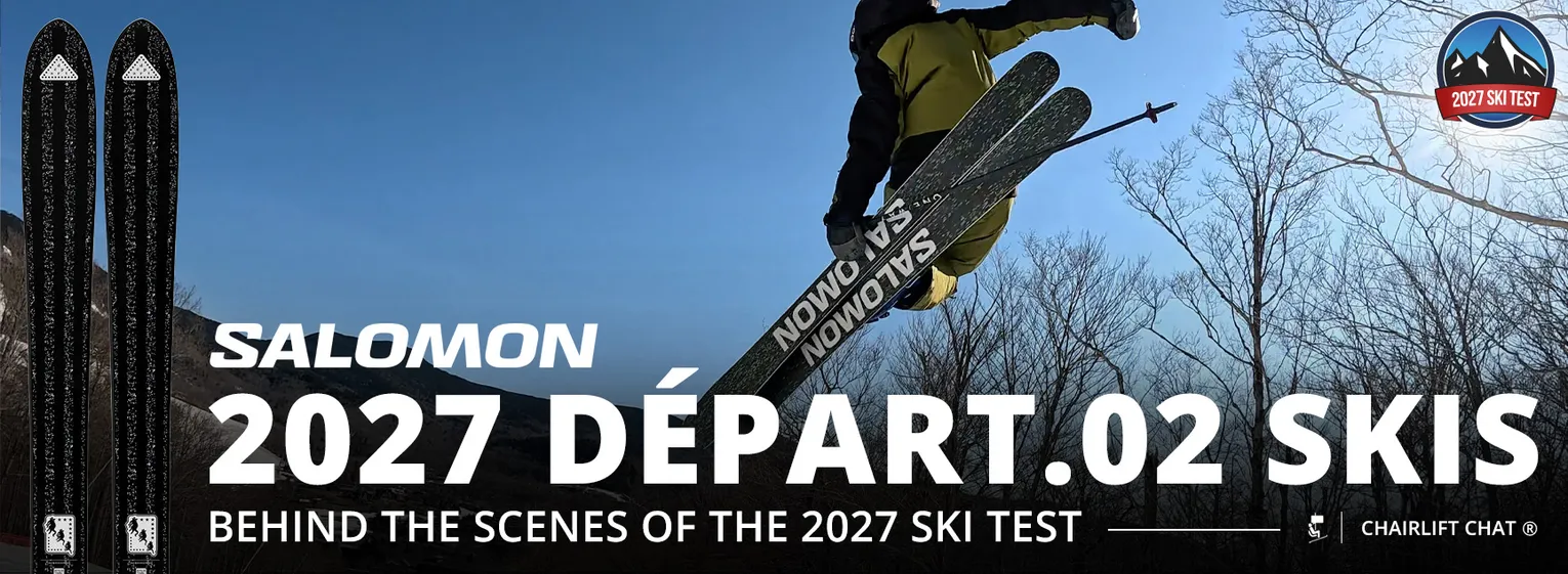 2027 Ski Test Behind the Scenes: 2027 Salomon Départ.02 Skis - Lead Image