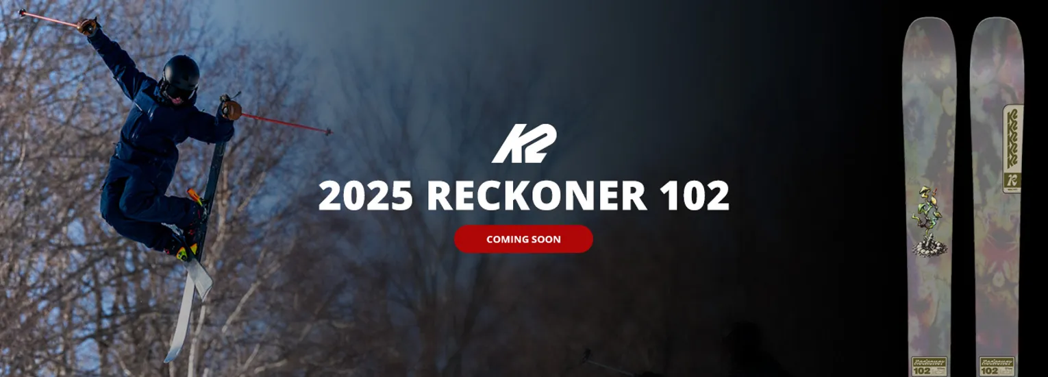 2025 K2 Reckoner 102 Skis - Buy Now Image