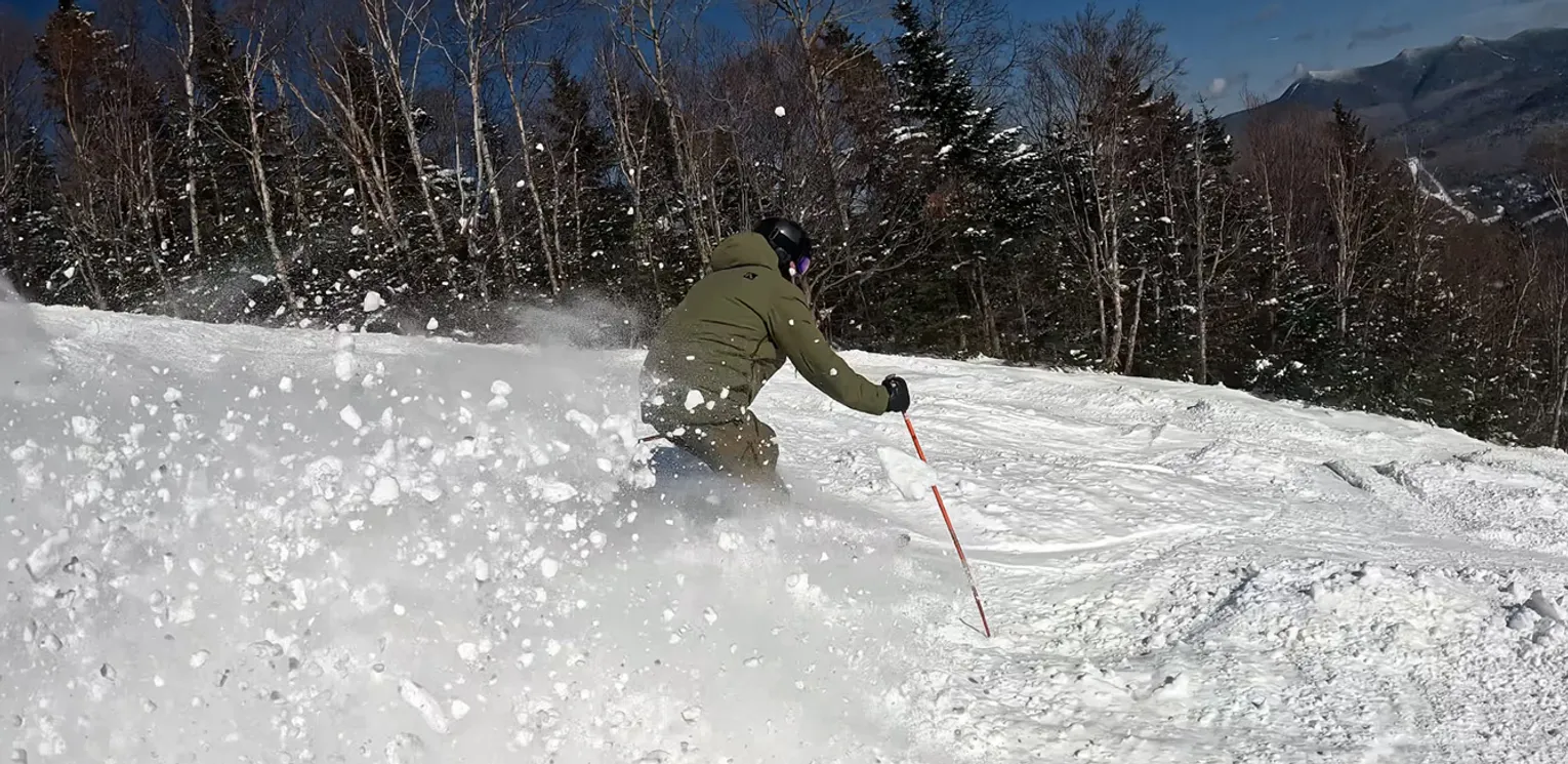 2026 Nordica Unleased 98 CA First Impressions & On Snow Review - Action Shot 4