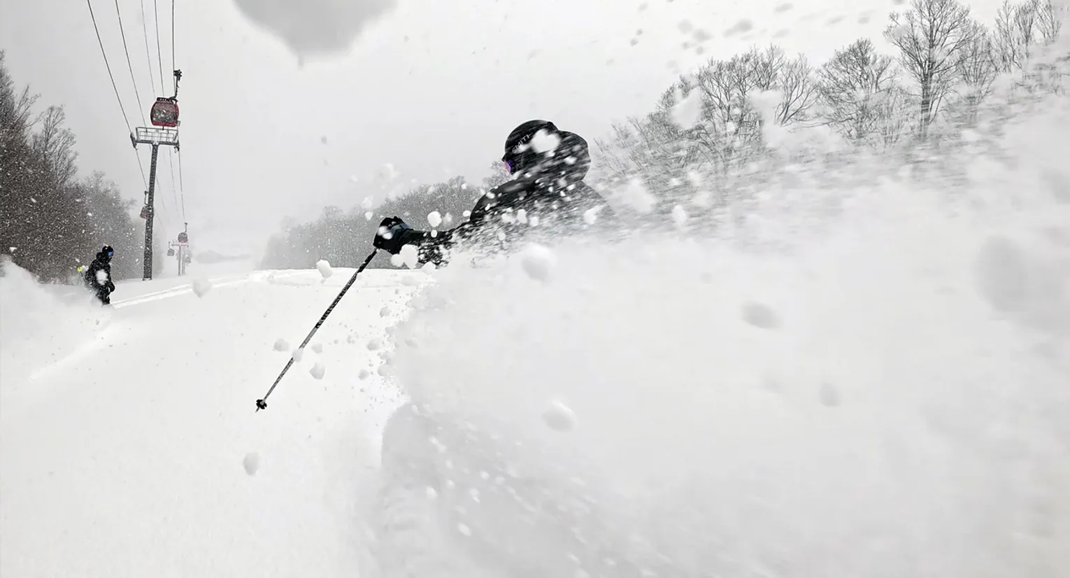 2025 Atomic Bent 120 Ski Review - Action Shot 4