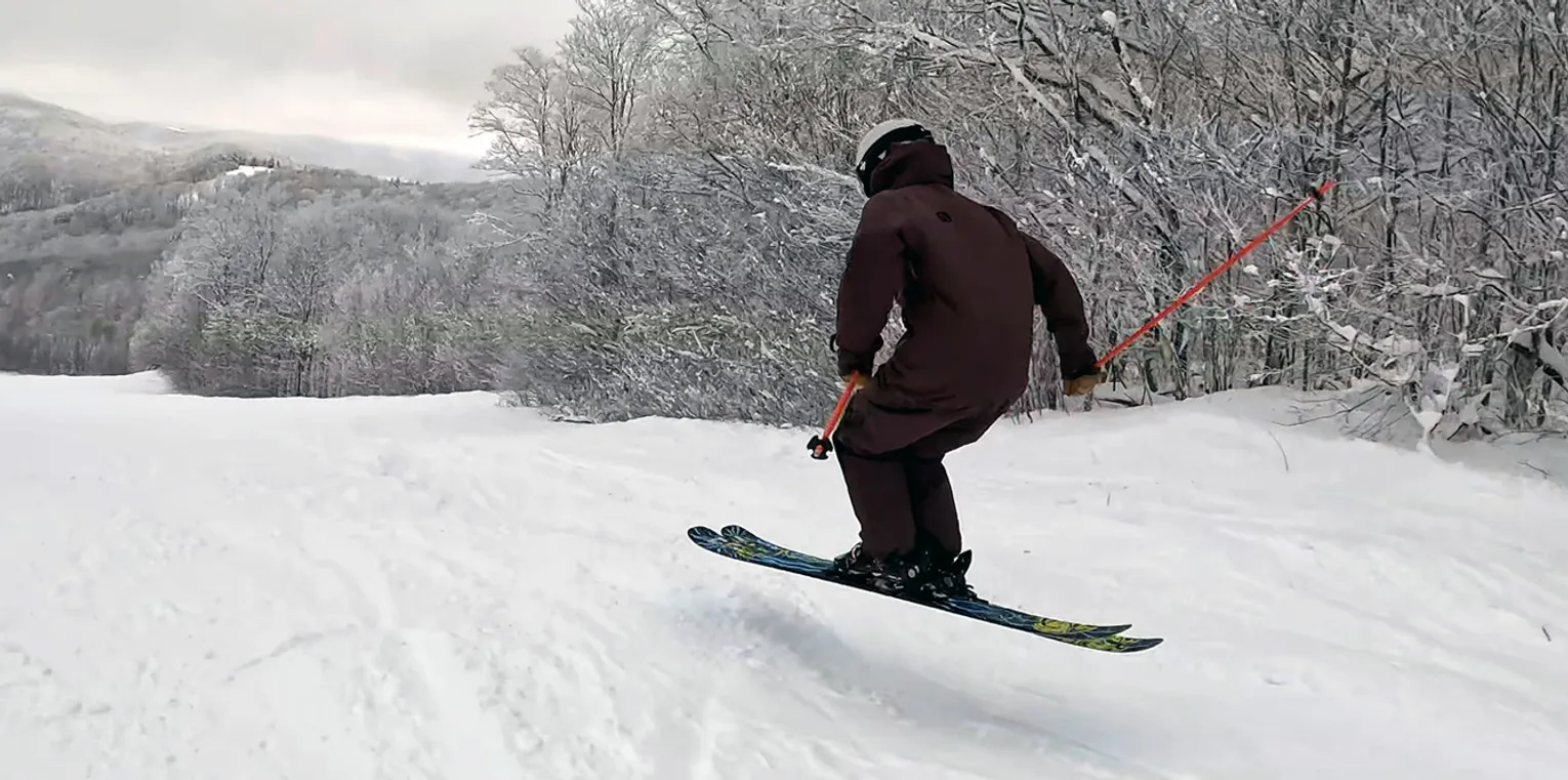 2024 Line Chronic 94 & Line Chronic 101 Ski Review - Action Shot 1