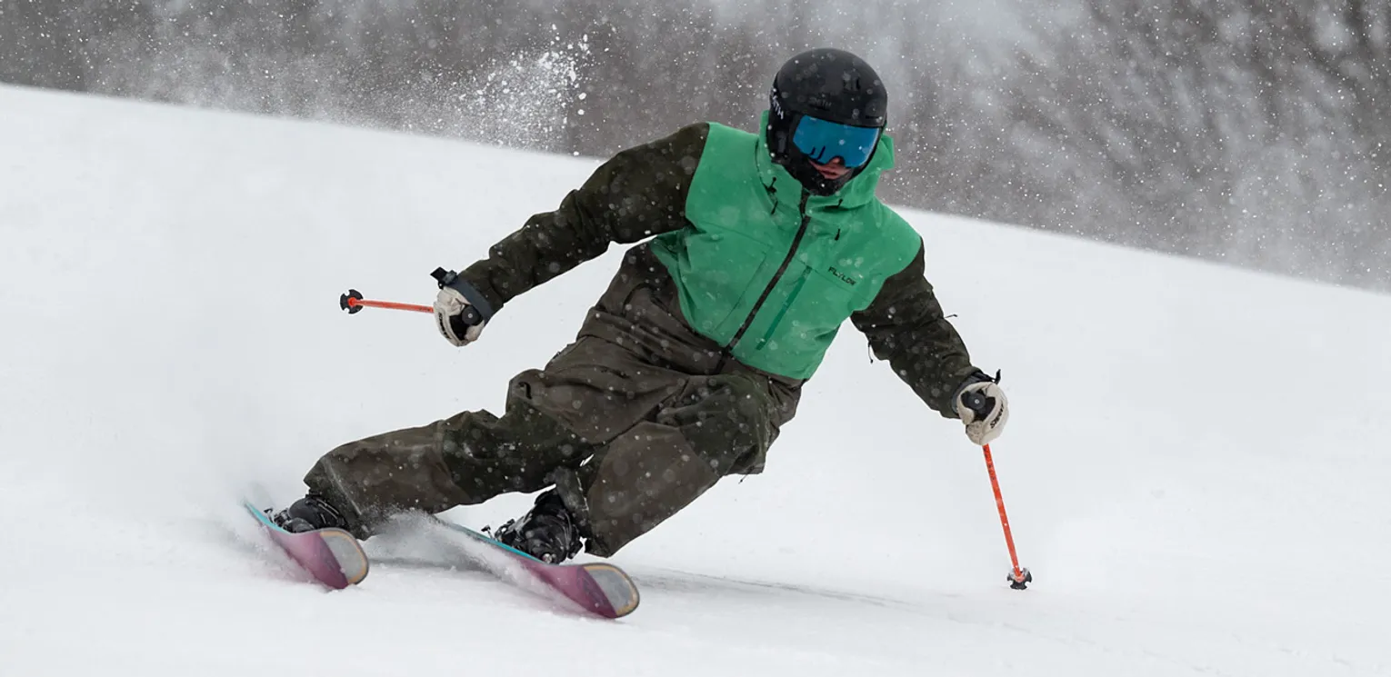 2026 Rossignol Sender Free 100 Ski Review - Action Shot 1