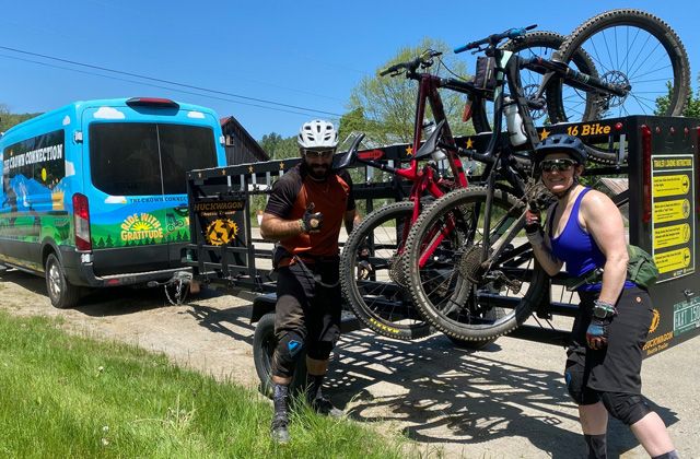 Top Five Fridays June 9, 2023: Kingdom Trails Bike Shuttle Image
