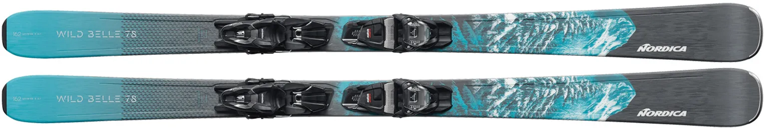 2025 Nordica Wild Belle 78 Skis - 2025 Nordica Wild Belle 78 Ski Graphics


