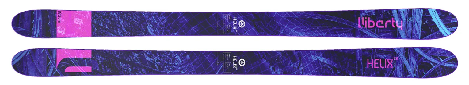 2024 Liberty Helix 88 Skis - 2024 Liberty Helix 88 Ski Graphics
