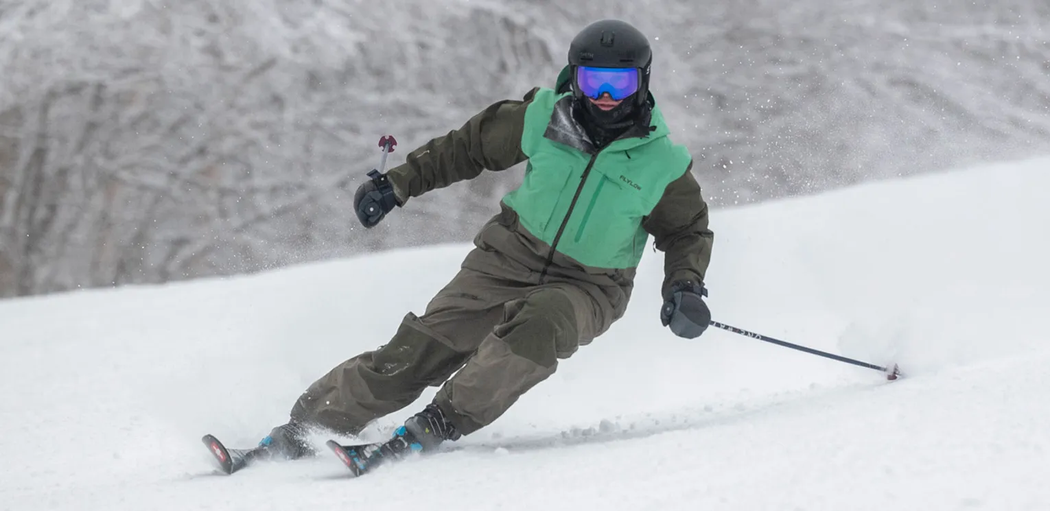 2026 Stockli Montero AR On Snow Ski Review - Jeff Action Shot