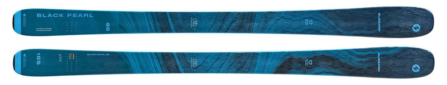 2024 Blizzard Black Pearl 88 Skis - 2024 Blizzard Black Pearl 88 Ski Graphics