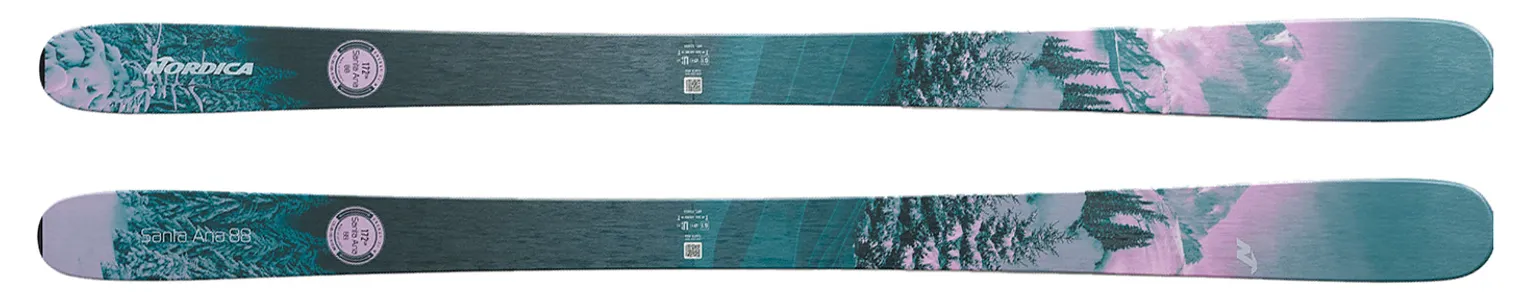 2024 Nordica Santa Ana 88 Skis - 2024 Nordica Santa Ana 88 Ski Graphics