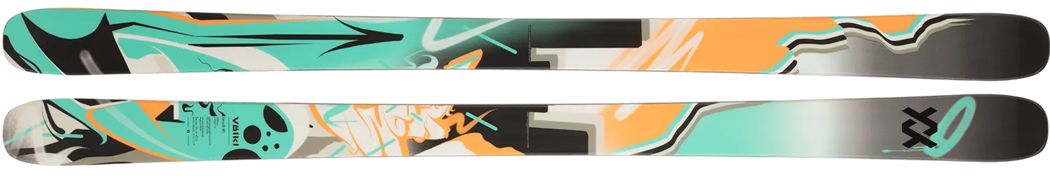 2025 Volkl Revolt 90 Skis - 2025 Volkl Revolt 90 Ski Graphics