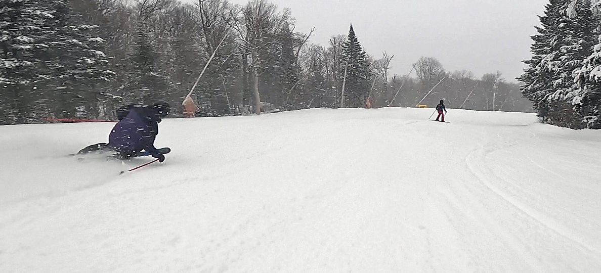  2021 Fischer Ranger 92 Ti Ski Review: Full Width Action Image 1
