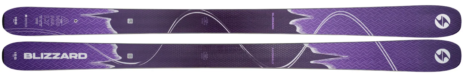2025 Blizzard Anomaly 102 Skis - 2025 Blizzard Anomaly 102 Ski Graphics

