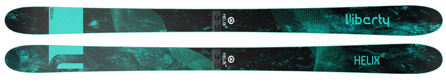 フリースタイルスキー Liberty Helix 88 175 Liberty Skis Helix 88