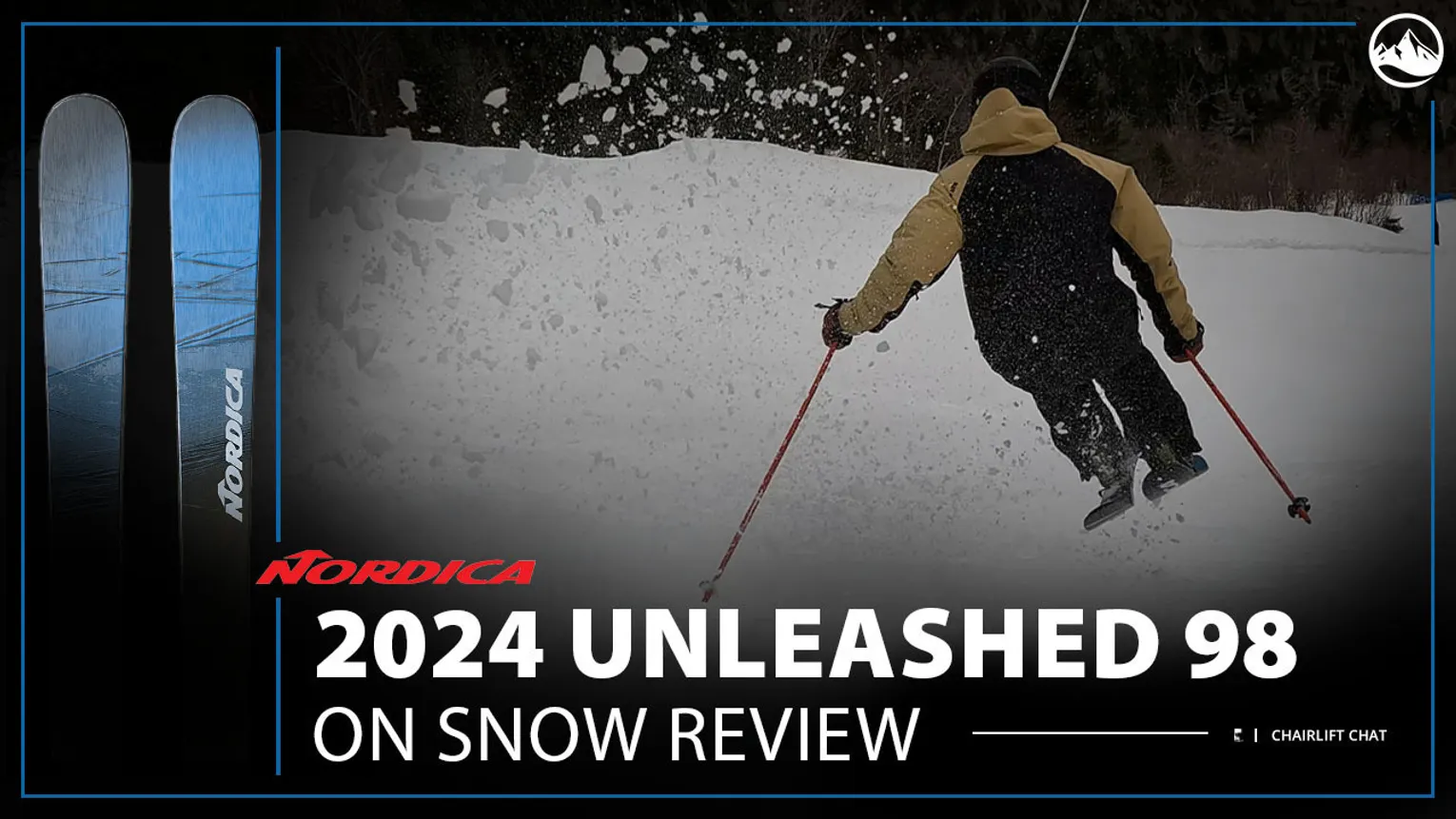2024 NORDICA UNLEASHED 98 - ON SNOW SKI REVIEW