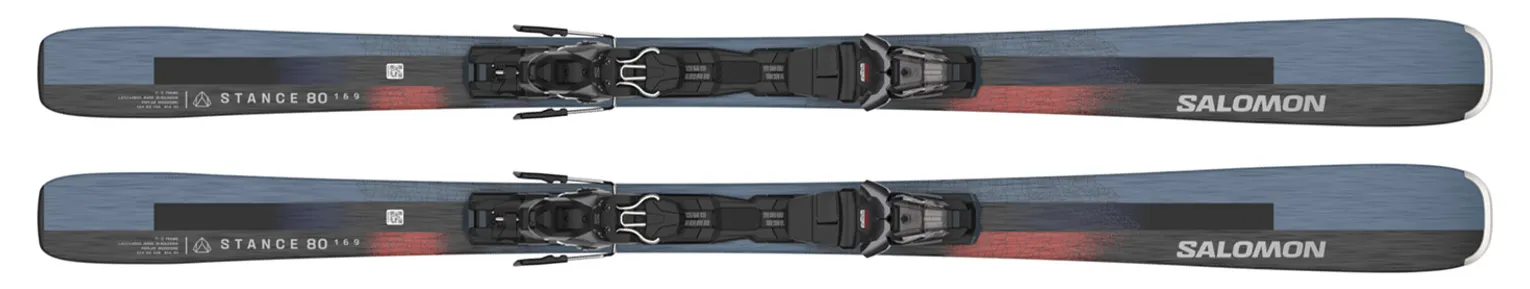 2024 Salomon Stance 80 Skis - 2024 Salomon Stance 80 Ski Graphics