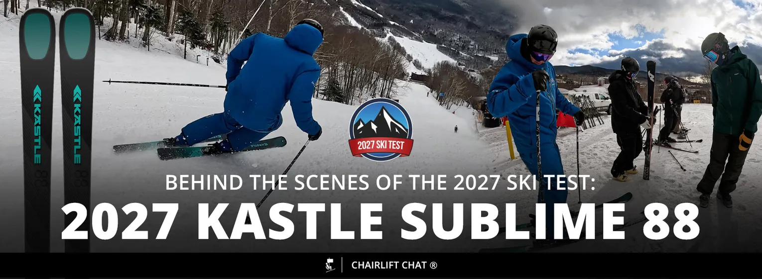 2027 Ski Test Behind the Scenes: 2027 Kastle Sublime 88 - Lead Image
