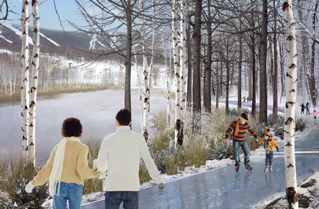 Top Five Fridays May 9, 2025: Killington Ice Skating Path Image