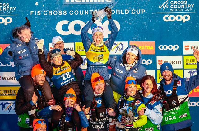 Top Five Fridays January 14, 2024: Jessie Diggins Tour de Ski Victory Image