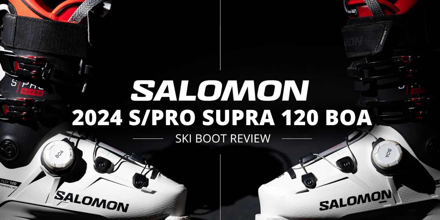 2024 SALOMON S/PRO SUPRA 120 BOA SKI BOOT REVIEW