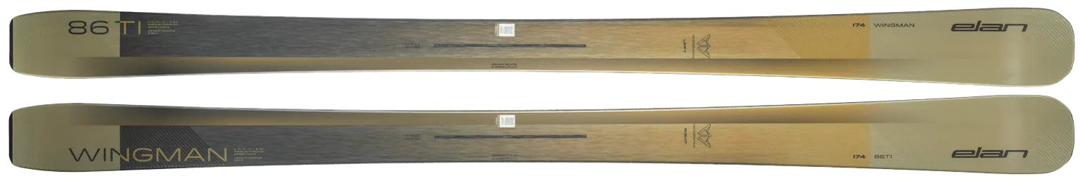 2026 Elan Wingman Collection Introduction and First Impressions - 2026 Elan Wingman 86 Ti Ski Graphics