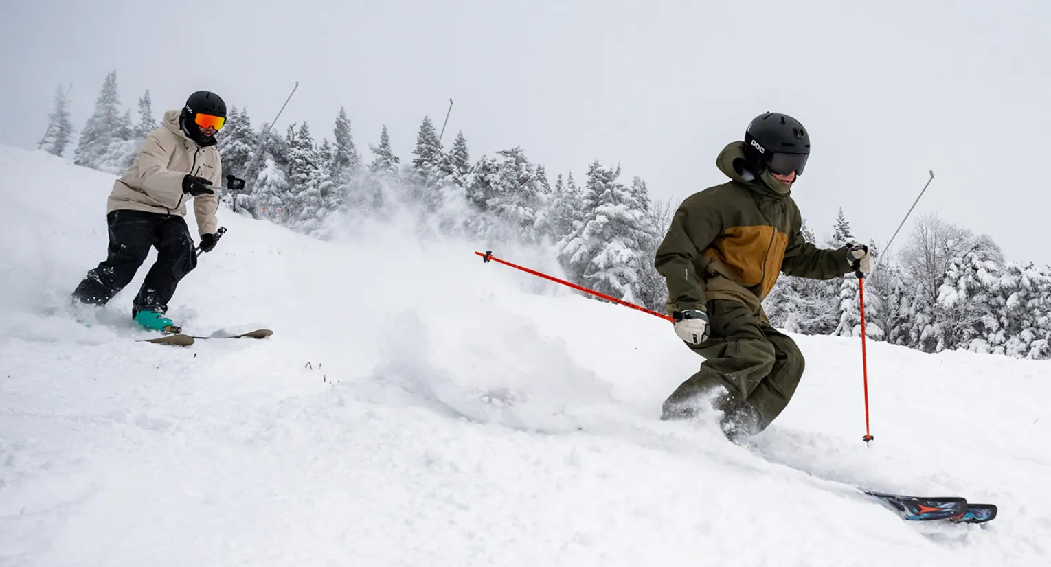 2025 Atomic Bent 100 Ski Review - Action Shot 4