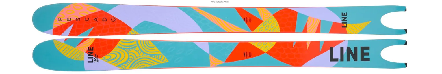 2024 Line Pescado Skis - 2024 Line Pescado Ski Graphics