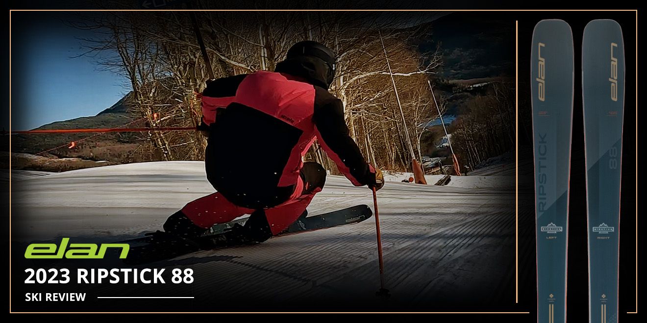 2023 ELAN RIPSTICK 88 SKI REVIEW