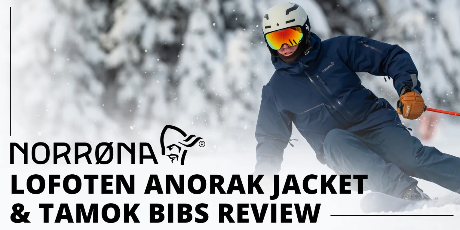 Norrona Lofoten Anorak Jacket & Tamok Bibs - Outerwear Kit Review - Lead Image