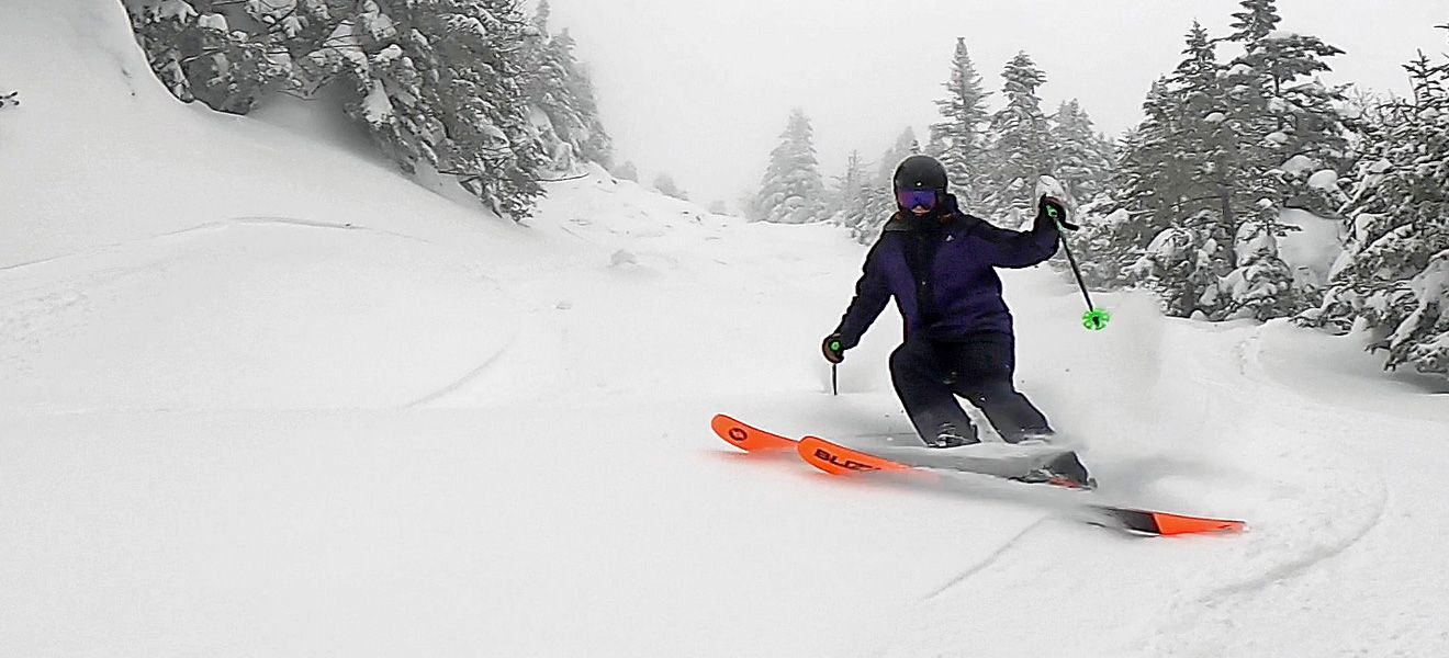 2022 Blizzard Rustler 10 Ski Review: Full Width Action Image 1