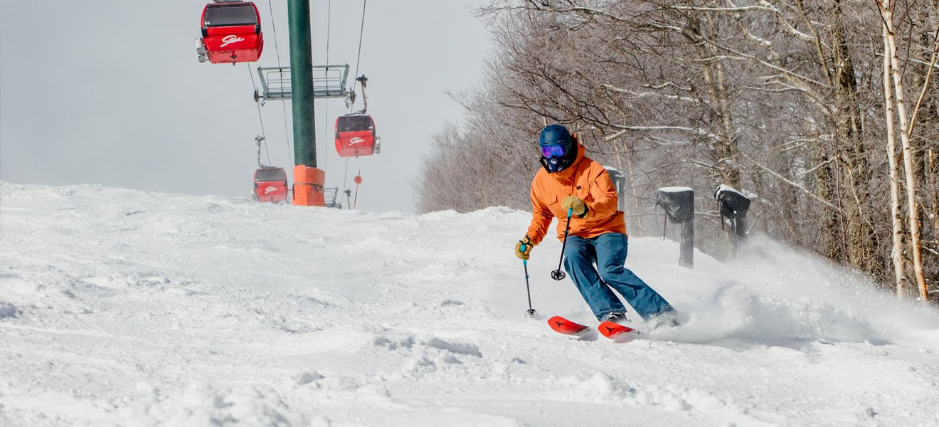 2022 Atomic Maverick 95 Ti Ski Review: Full Width Action Image 1