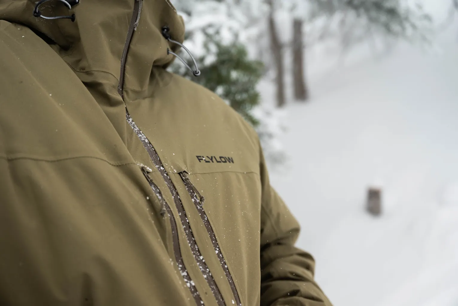 Flylow Albert Jacket and Chemical Pants Outerwear Review  - Chest Pocket Image