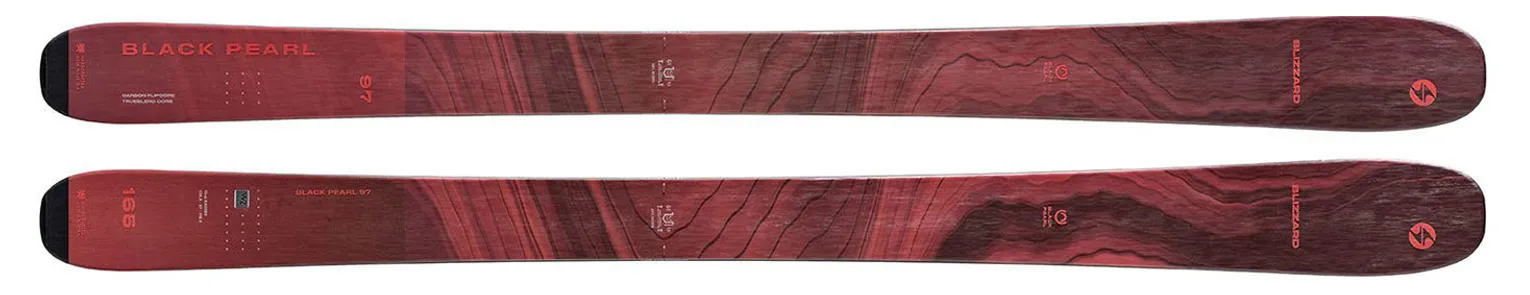 2024 Blizzard Black Pearl 97 Skis - 2024 Blizzard Black Pearl 97 Ski Graphics