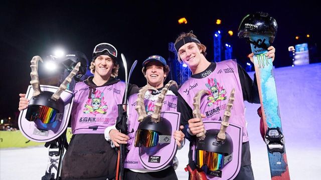 Top Five Fridays October 29, 2021: Big Air Chur Podium Image