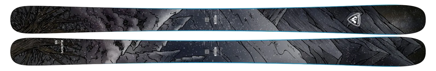 2024 Rossignol Blackops 98 Skis - 2024 Rossignol Blackops 98 Ski Graphics